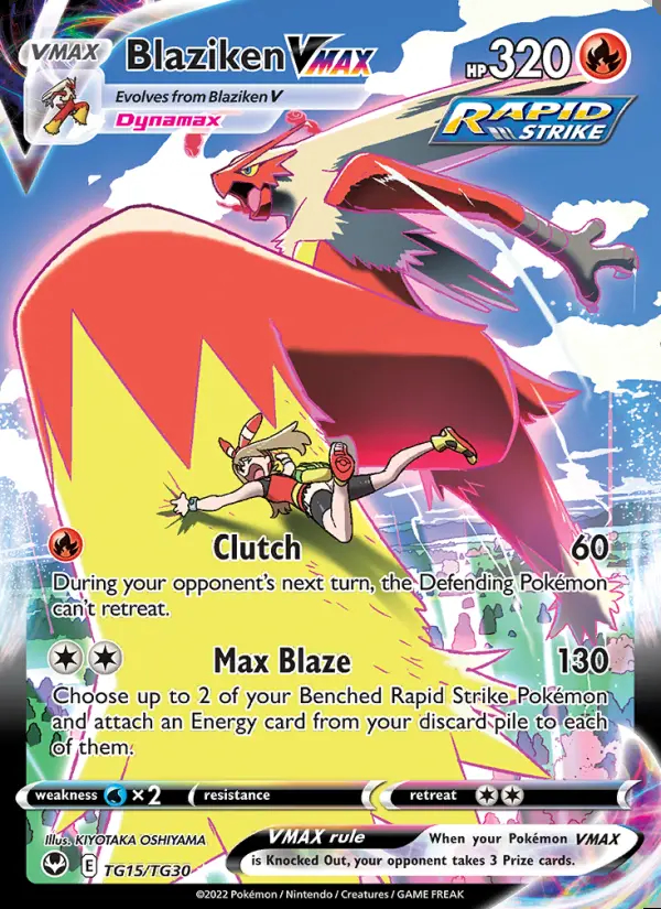 Image of the card Blaziken VMAX