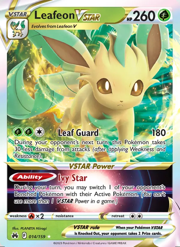 Image of the card Leafeon VSTAR