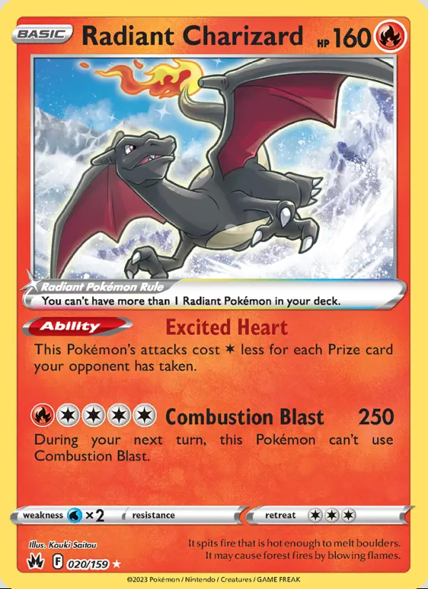 Image of the card Radiant Charizard