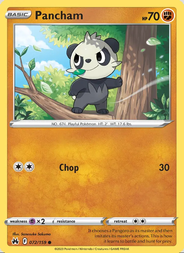 Image of the card Pancham