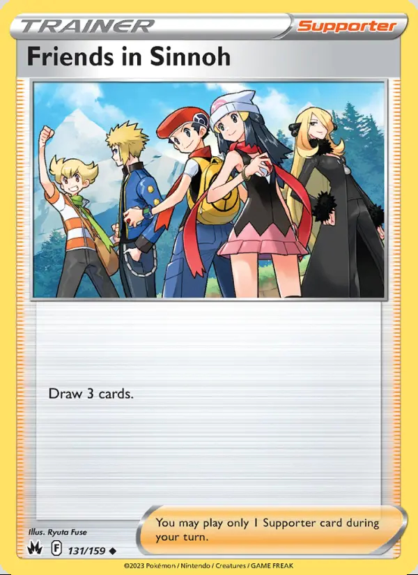 Image of the card Friends in Sinnoh