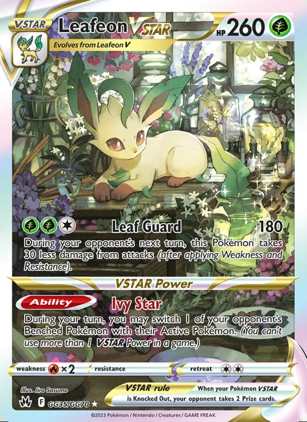 Image of the card Leafeon VSTAR