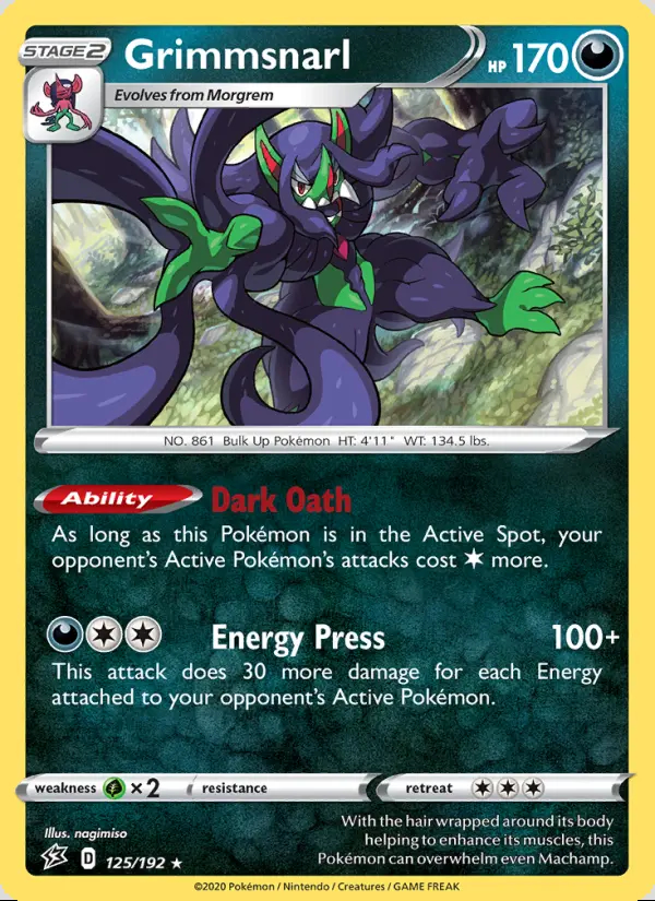 Image of the card Grimmsnarl