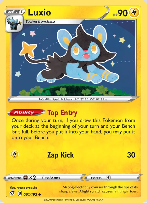 Image of the card Luxio