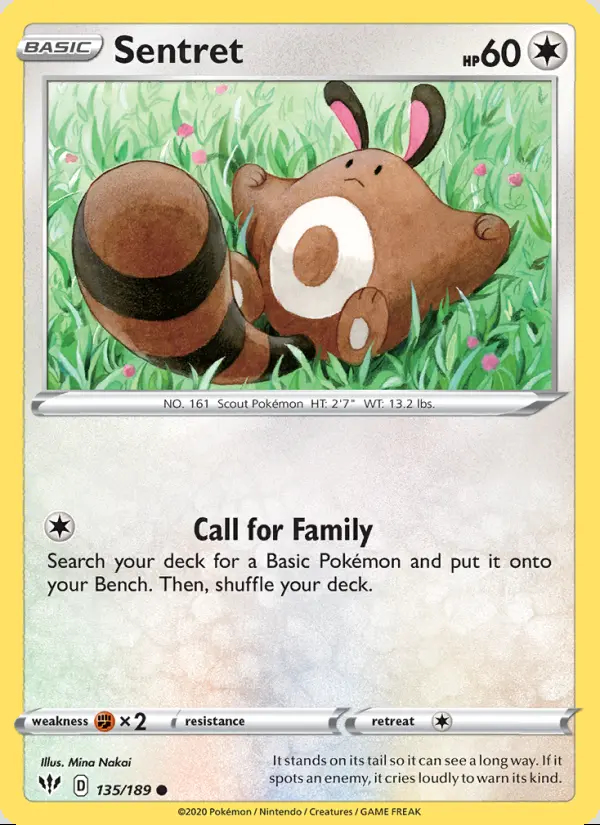 Image of the card Sentret