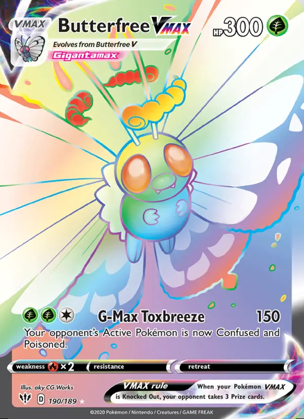 Image of the card Butterfree VMAX