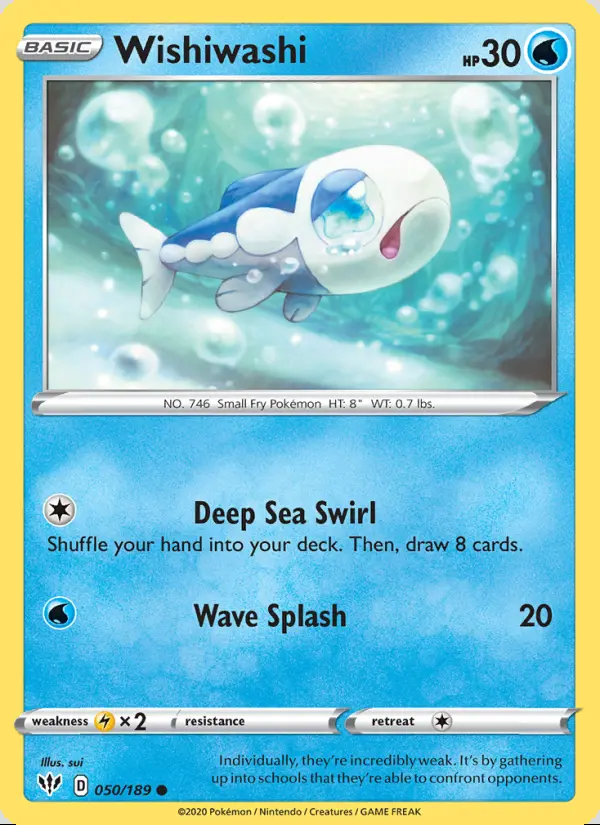 Image of the card Wishiwashi