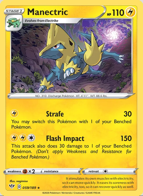 Image of the card Manectric