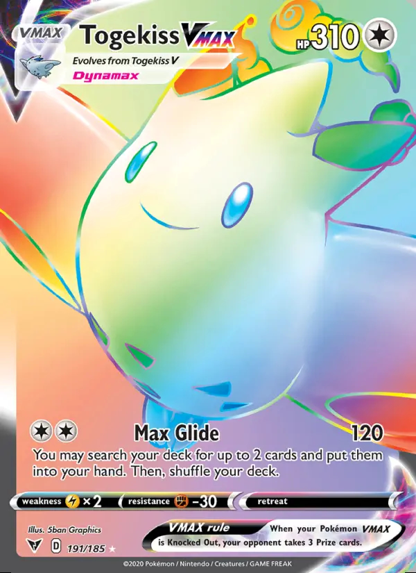 Image of the card Togekiss VMAX
