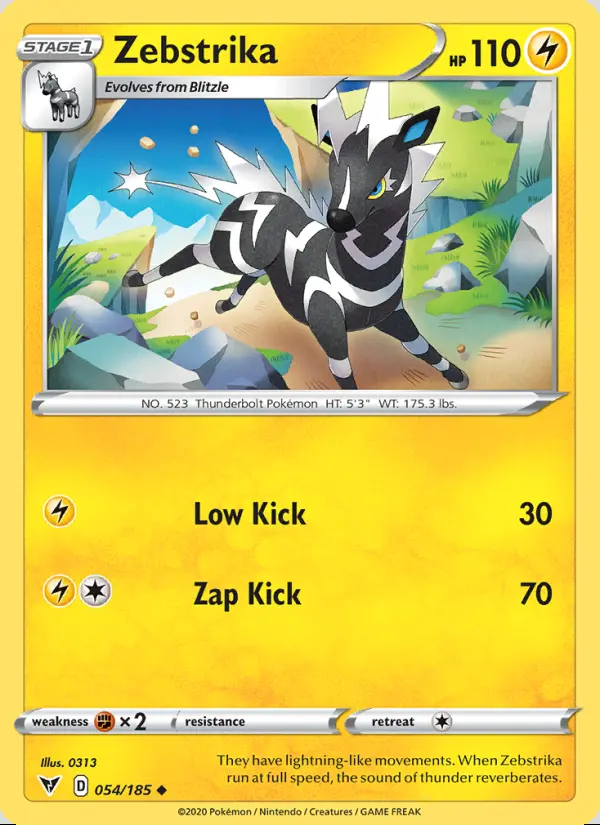 Image of the card Zebstrika