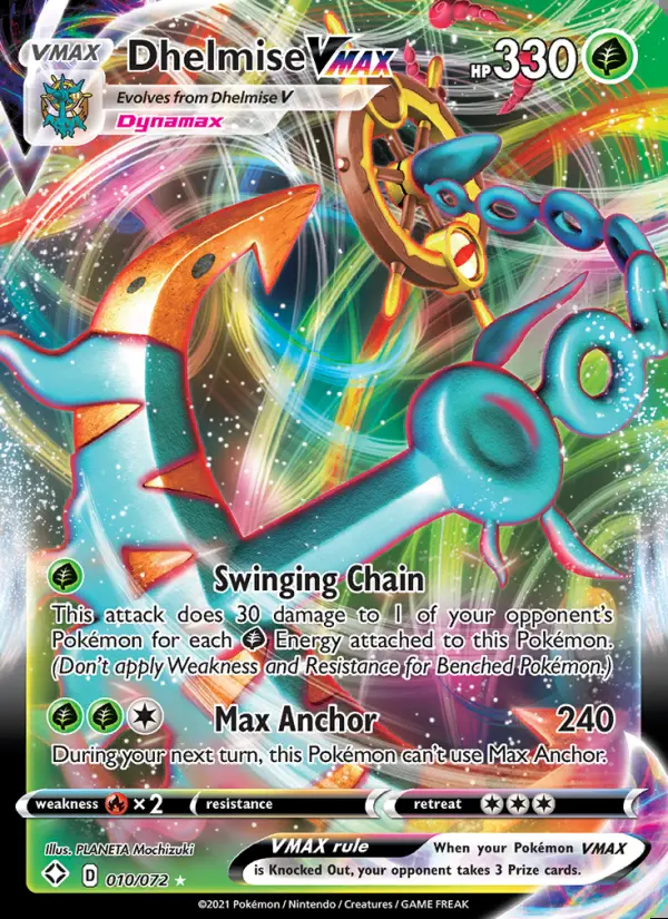Image of the card Dhelmise VMAX