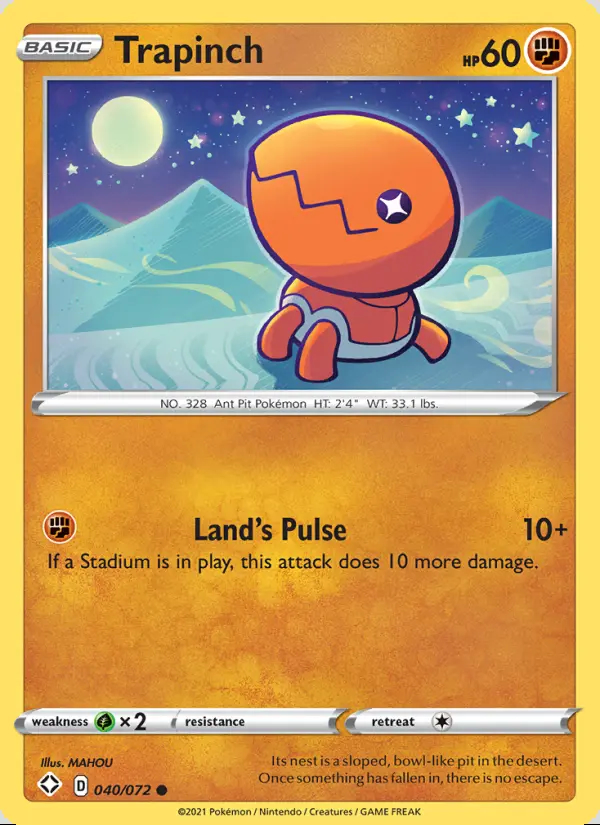 Image of the card Trapinch