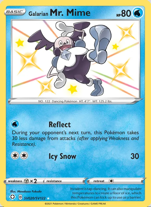 Image of the card Galarian Mr. Mime
