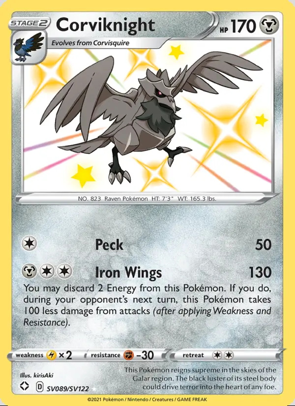 Image of the card Corviknight
