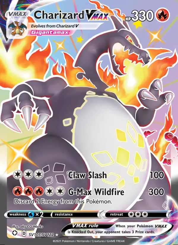 Image of the card Charizard VMAX
