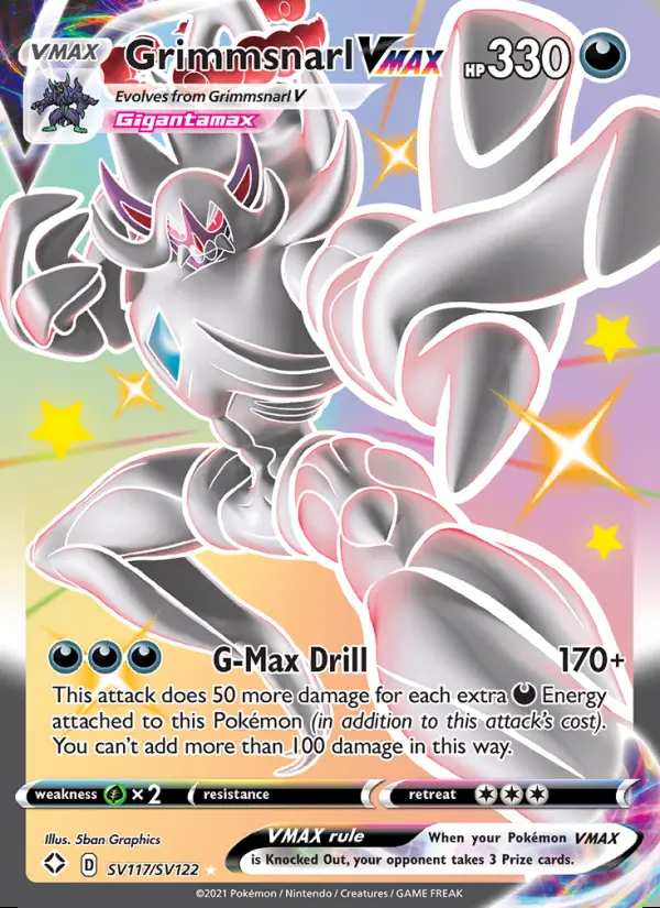 Image of the card Grimmsnarl VMAX