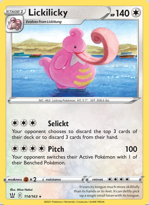 Image of the card Lickilicky