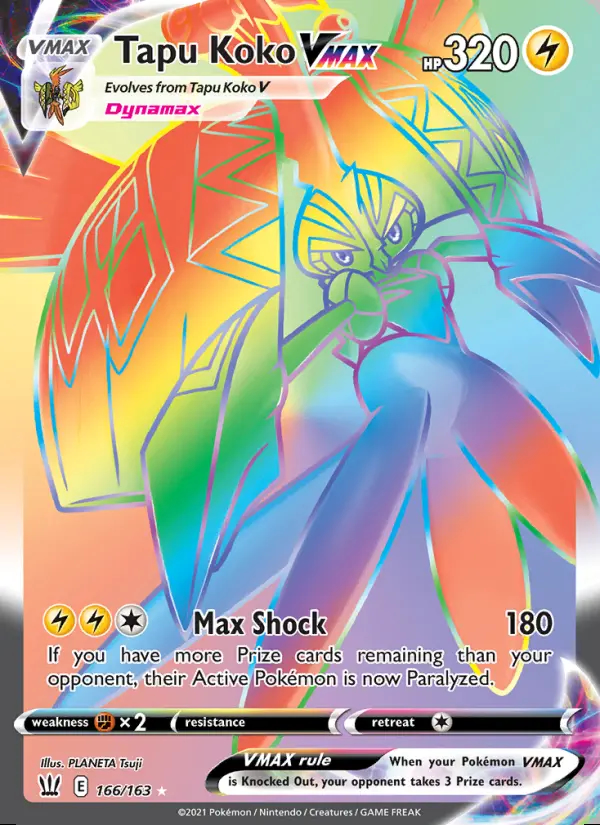 Image of the card Tapu Koko VMAX
