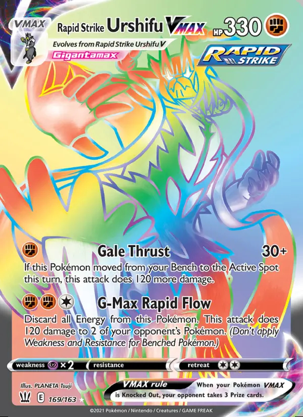 Image of the card Rapid Strike Urshifu VMAX