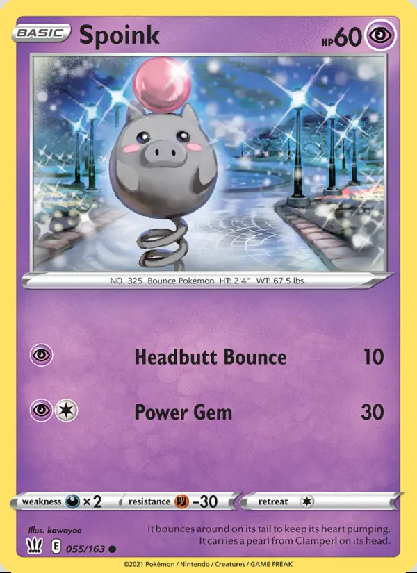 Image of the card Spoink