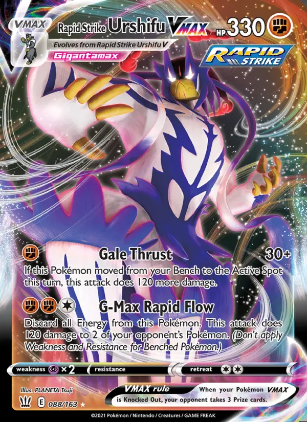 Image of the card Rapid Strike Urshifu VMAX