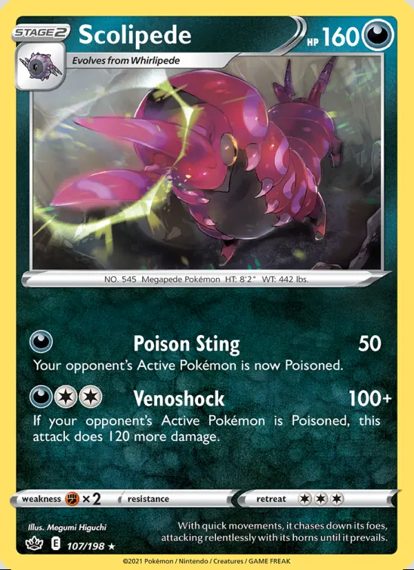 Image of the card Scolipede