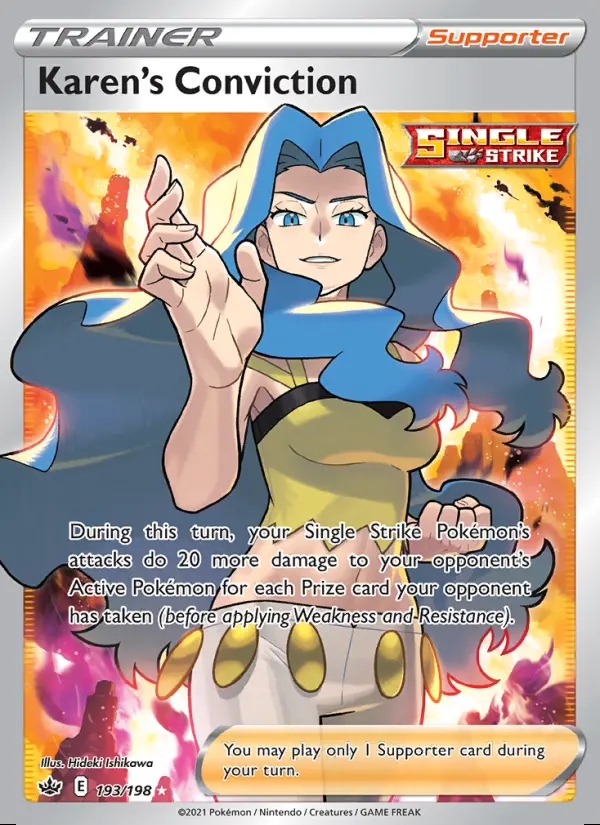 Image of the card Karen's Conviction
