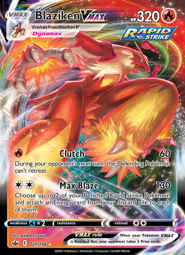 Image of the card Blaziken VMAX