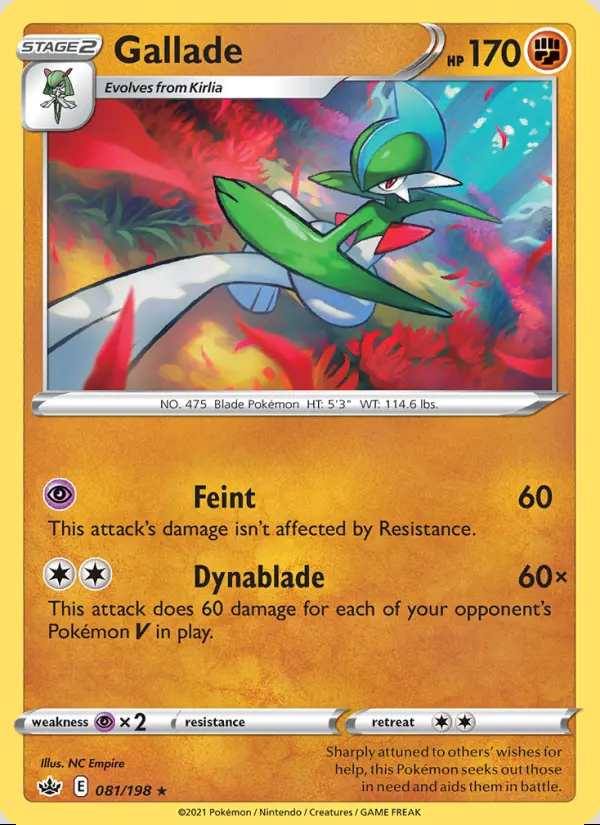 Image of the card Gallade