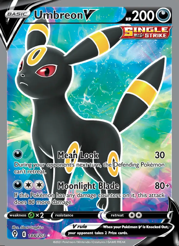Image of the card Umbreon V