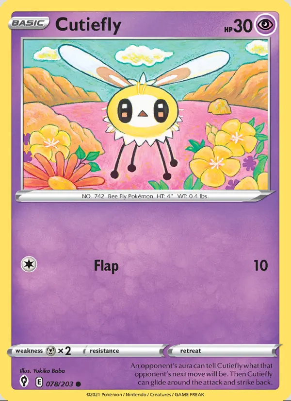 Image of the card Cutiefly