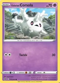 Image of the card Galarian Corsola