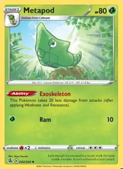 Image of the card Metapod