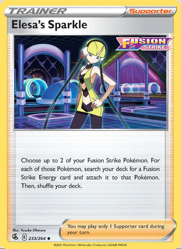 Image of the card Elesa's Sparkle