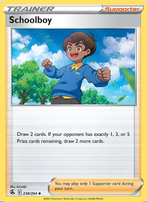 Image of the card Schoolboy