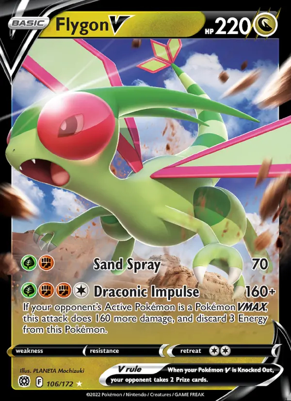 Image of the card Flygon V