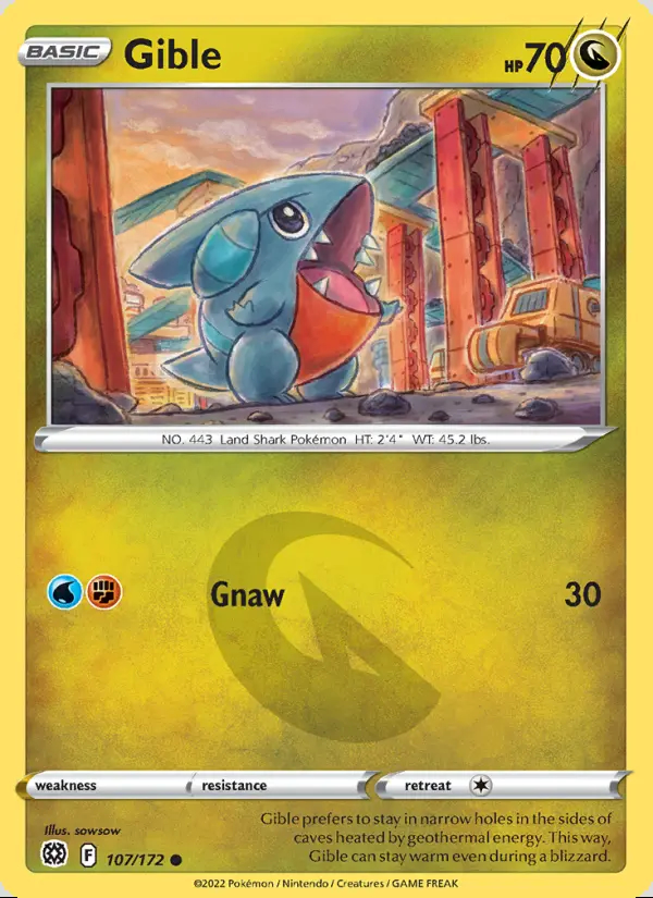 Image of the card Gible