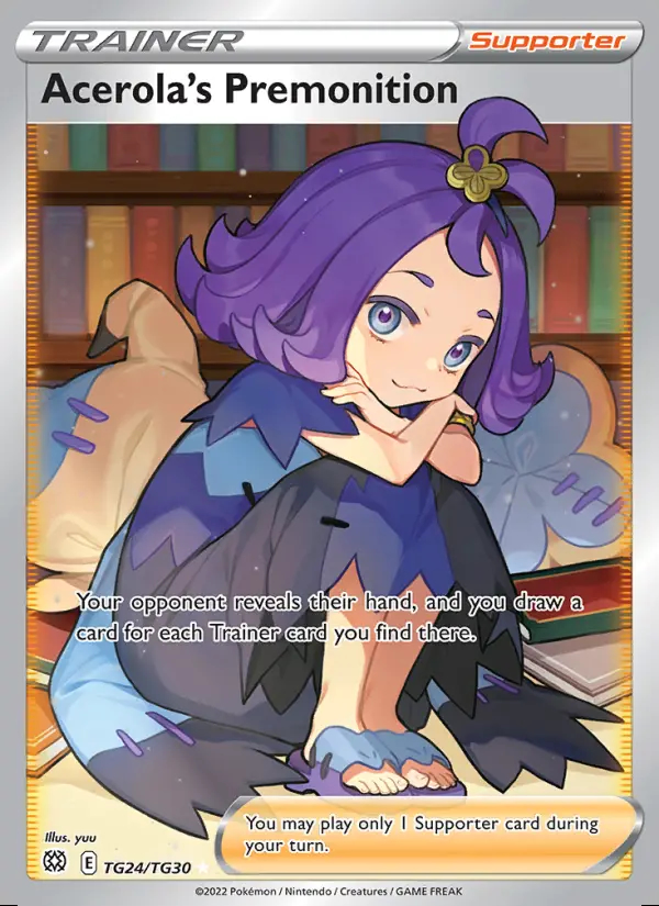 Image of the card Acerola's Premonition