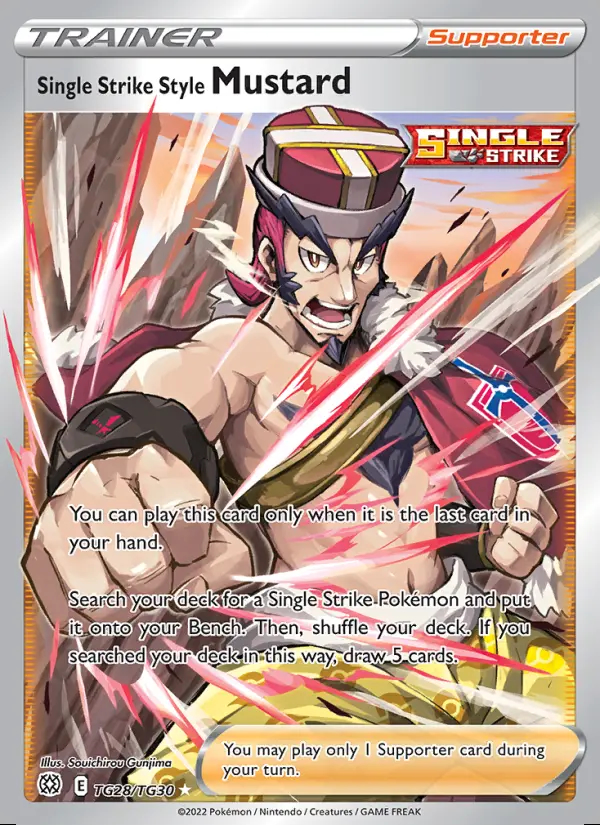 Image of the card Single Strike Style Mustard