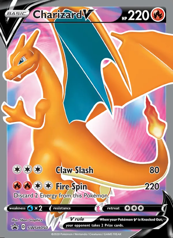 Image of the card Charizard V