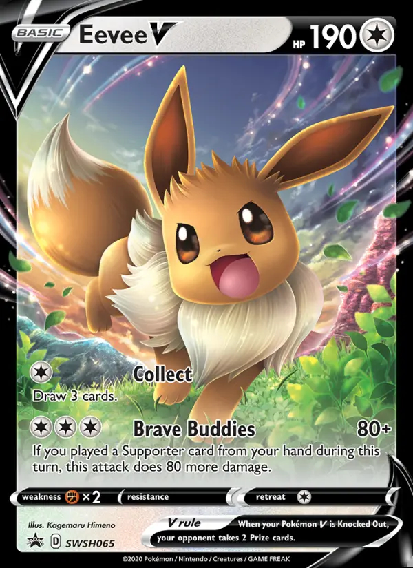 Image of the card Eevee V