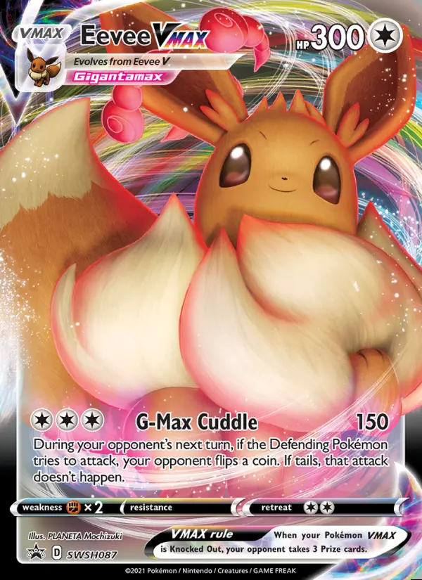 Image of the card Eevee VMAX