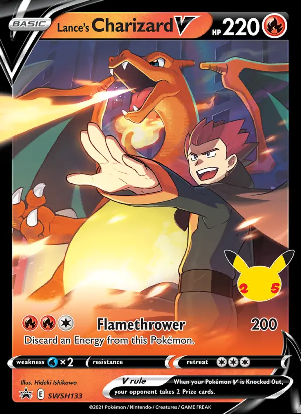Image of the card Lance's Charizard V