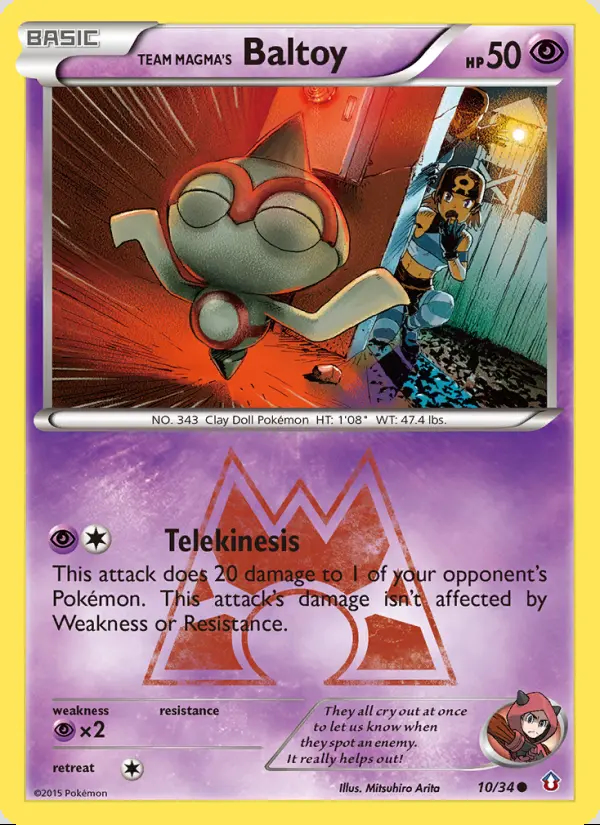 Image of the card Team Magma's Baltoy