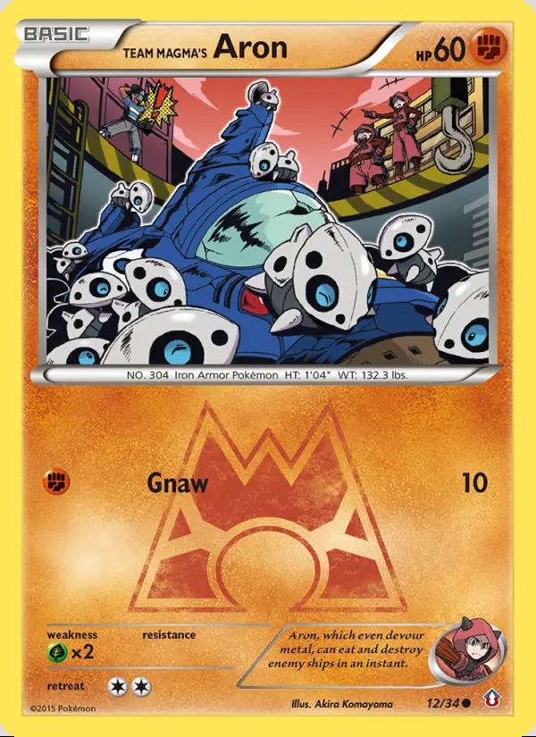 Image of the card Team Magma's Aron