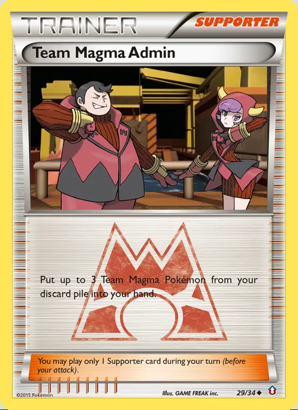 Image of the card Team Magma Admin