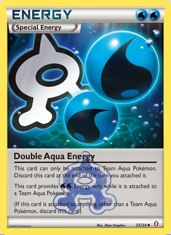 Image of the card Double Aqua Energy