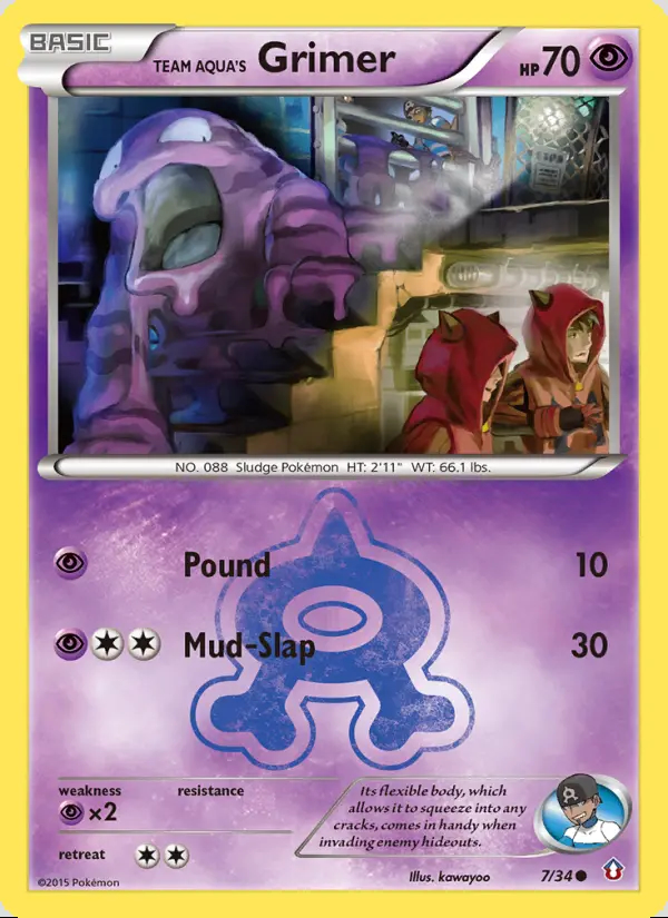 Image of the card Team Aqua's Grimer