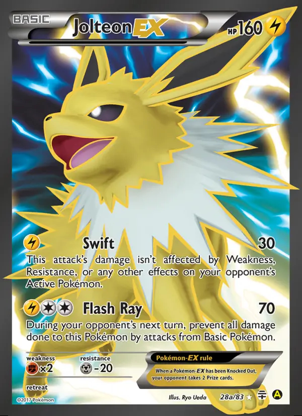 Image of the card Jolteon EX