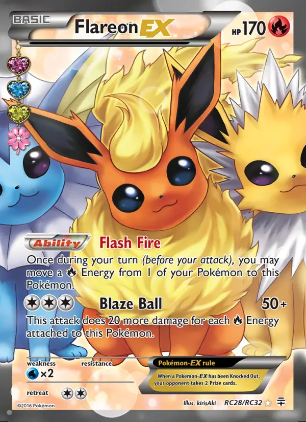 Image of the card Flareon EX